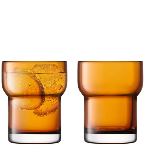Utility Tumbler 300ml Amber x 2
