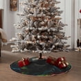 thumbnail image 4 of Sikiie Realistic Style Colorful Wolf Nativity Christmas Tree Skirt, Jesus Christian Winter Holiday Tree Mat Decoration(30-48IN)48", 4 of 6