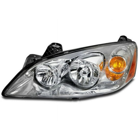 Left Driver Side Headlight Assembly - Compatible with 2005 - 2010 Pontiac G6 2006 2007 2008 2009