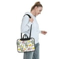 thumbnail image 7 of PUREYAH Laptop Case Bag with Compartments for Women, Fruit Doodle Plant Sketch Lightweight Computer Tote Bag for Men Travel Work 14 inch, 7 of 7