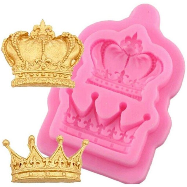 Pastel Fondant Glaseado Chocolate Corona Rey Reina Real Forma Sincero Electrónica