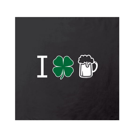 St Patrick's Day Flags, 4 Leaf Clover Banners, St Patricks Day Shamrock Flags