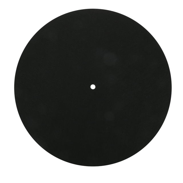 Tapis de Tourne-Disque 7 Pouces 3mm d'Épaisseur Tapis de Protection en Feutre Tapis de Disque Vinyle