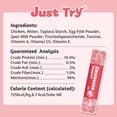 thumbnail image 5 of Just Try Goat Milk Lickbale Treats, Health Cat Treats for Immune Support, Interacting with petscat snacks, 0.4oz，20 Count（Chicken & Goat Milk Flavor）, 5 of 7