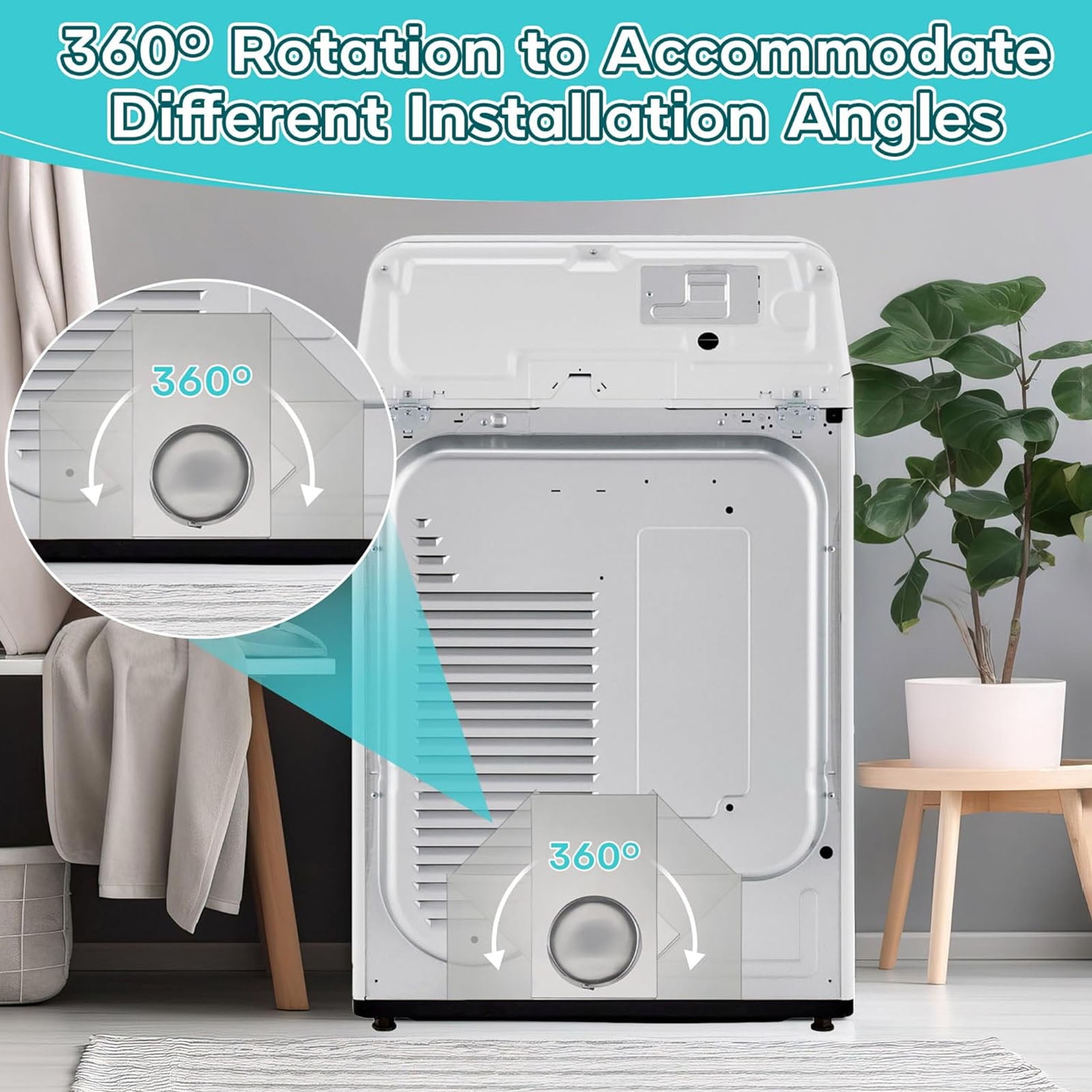 Heat Resistant Dryer Vent Offset Connector Anti Vibrations Design Reduces Fire Risk Lint Accumulation Metal Texture
