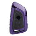 thumbnail image 1 of Funda protectora para mando a distancia, estilo de fibra de carbono de TPU, funda para mando a distancia de coche, compatible con X1, X5, X6, color morado Jadeshay A, 1 of 8