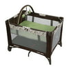 Graco Pack 'n Play On the Go Playard | Includes Full-Size Infant Bassinet, Push Button Compact Fold, Zuba