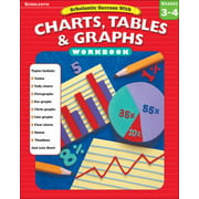 Scholastic Success With: Charts, Tables & Graphs Workbook: Grades 3?4: Grade 3-4 [Paperback - Used]