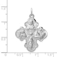 thumbnail image 2 of Sterling Silver Cross Medal, 2 of 4