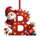 thumbnail image 1 of Adornos navideños, adornos navideños, regalos navideños, árbol de Navidad acrílico 2D, colgante de 26 letras, regalo decorativo, colgantes para fiestas navideñas familiares, objetos colgantes, 1 of 5