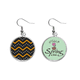 thumbnail image 1 of Ola feliz Miedo Halloween Colgante decorativo temporada pendientes de primavera joyas Unbranded M, 1 of 3