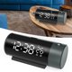 thumbnail image 2 of 180 Degree Rotation Digital Projection Alarm Clock Time Temperature Projection Table Clock for Home Bedroom Electronic LED Clock, 2 of 5