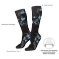 thumbnail image 4 of Vsdgher Butterfly Angel Wings Art Knee Socks, High Socks Long Stretchy Sock Women Knee High Stocking, Long Socks for Women, 4 of 6