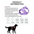 thumbnail image 3 of Black Friday deal Dog Harness and Leash Set No Pull Dog Vest Harness PVC Waterproof Dog Leash Collar for Small Medium Large Dogs, 3 of 5