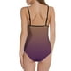 thumbnail image 2 of Traje de Baño de Torso Largo Impreso Set de Suspensión sin Espalda, Sujetador Acolchado Extraíble Y Cintura Alta para la Playa, la Piscina Y la Fuente Termal, 2 of 3
