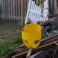 thumbnail image 3 of KINSPORY Toddler Swing Set, 59" Heavy-Duty Coated Iron Chains Baby Swing, High Back Full Bucket Infant Seat with Tree Straps, Backyard Outdoor Indoor, 3 of 7