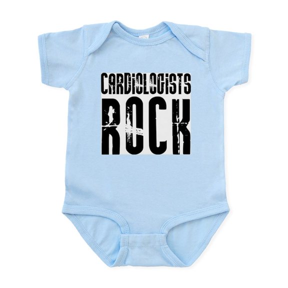 CafePress - Cardiologists Rock Infant Bodysuit - Baby Light Bodysuit