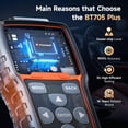 thumbnail image 3 of Probador de baterías de coche FOXWELL BT705 Plus 12 V 24 V 100-2000 CCA, 3 of 9