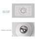thumbnail image 4 of Monstrate Ruedas universales de 4 Uds., poleas universales autoadhesivas, ruedas portátiles silenciosas para muebles, cajas de almacenamiento, Almacenamiento y organización del hogar, 4 of 6