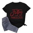 thumbnail image 3 of YI XIANG RAN 50th Birthday Gifts for Women Fifty Birthday Shirts 50 Years Old Birthday Party Short Sleeve Graphic T-Shirt, 3 of 5