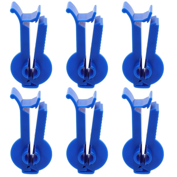 6 fijadores para diálisis peritoneal, clips para tubos de diálisis peritoneal para pacientes