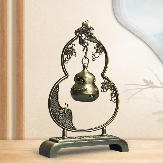 Quemador de incienso colgante, soporte para horno colgante, regalo, incienso difuso, aleación de Zinc, inauguración de la casa, quemador de incienso Calabaza