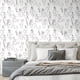 thumbnail image 2 of 1pc Room Decoration Female Body Line Art Mural Texture Wall Background Self Adhesive Waterproof Wallpaper 17.7in*78.7in, 2 of 4