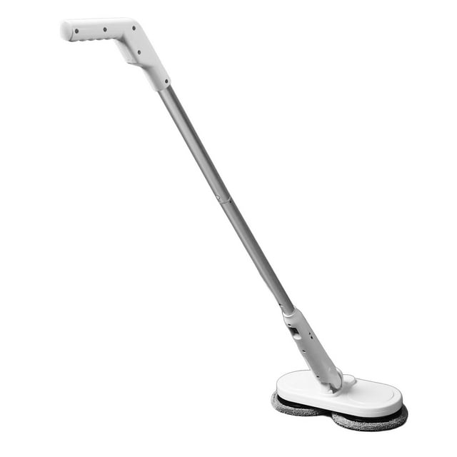 Cordless Electric Mop, Dual Spin Mops Rechargeable Self Propelled 90 Degree Foldable Professional for Floors Cleaning