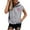 Grey, variant on Hpapadks Women's Tank Tops Plus Size Print Sleeveless Loose Hooded Sweatshirt Blouse Top Camisole Tops for Women White XXXL
