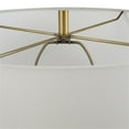 thumbnail image 5 of Uttermost Window Contemporary Ceramic and Fabric Table Lamp in White, 5 of 7