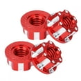 thumbnail image 4 of M4 Hex Nuts Rc Hex Nuts 4Pcs M4 Carving Hexagonal Nuts Aluminum Alloy Fit For Hsp Sakura D3 D4 1 10 Rc Car, 4 of 8