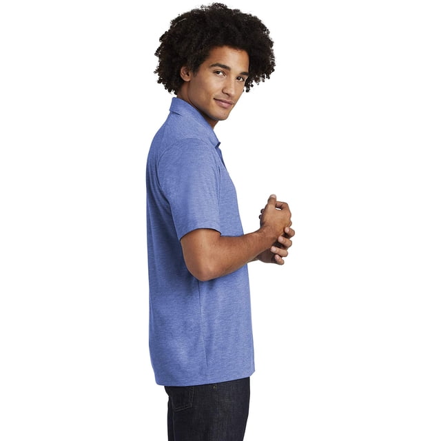 Sport-Tek Men's Tri-Blend Wicking Polo T-Shirt
