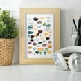 thumbnail image 6 of Shattered Segments II - Framed Print w/glass - Natural Wood, 6 of 8