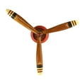 thumbnail image 1 of Brown Metal Airplane Propeller Wood Wall Decor, 1 of 1