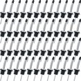 thumbnail image 1 of Juego de escurridores de botellas de acero inoxidable, 48 unidades, con tapones de goma, 1 of 7