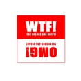 thumbnail image 1 of Dishwasher Magnet Clean Dirty Sign - 2.5 x 2.5 Inch Square Red Refrigerator Magnets - WTF & OMG! Funny Housewarming Gifts - Suitable for All Dishwashers!, 1 of 4