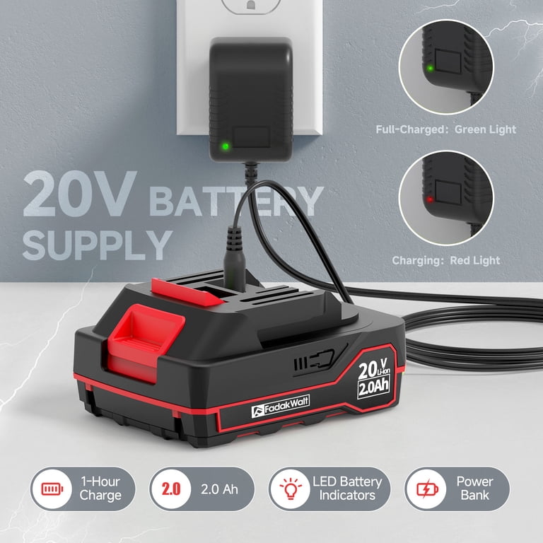FADAKWALT 20V Cordless Tire Inflator, 160 PSI photo 5
