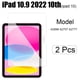 thumbnail image 2 of Película de vidrio templado para tableta para Apple ipad Air 3 2019 10,5 "Protector de pantalla de prevención de explosiones a prueba de arañazos 2 uds A2152 A2123, 2 of 5