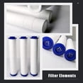 thumbnail image 2 of MasteelfCA 6PCS Shower Head Use Replacement Filter Household High Pressure Bath Filter, 2 of 8