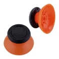 thumbnail image 4 of eXtremeRate Dual-Color Replacement 3D Joystick Thumbsticks for PS5 Controller, Black Orange Analog Thumb Sticks with Screwdriver for PS4 Slim Pro Controller, 4 of 6