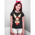 thumbnail image 3 of Easter Bunny With Bubble Gum Funny Egg Hunting Christian Holiday Youth T-shirt, Youth M, Black, 3 of 5