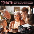 thumbnail image 6 of 50th Birthday Gifts for Women, 50th Wedding Anniversary Blanket Gifts - Back in 1974-50th Birthday Gifts for her 50 Year Old Gift Ideas 50th Birthday Decorations Throw Blanket 50x60, 6 of 6