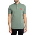 thumbnail image 2 of HUGO Dereso232 Slim Polo Shirt, Green, 2 of 5