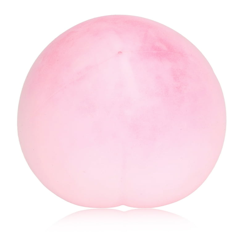 Peach StressBall Relieving Joint Pain Release Bad Emotions Stress Ball Toy Promote Blood Circulation For Kids For Home Pink