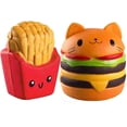 thumbnail image 1 of 2pcs Squishy Toys - Slow Rising Squishies Jumbo perfumados Squeeze Stress Reliever oso de fresa  Hogar, 1 of 5