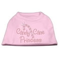 thumbnail image 5 of Christmas Pet Dog  Cat Shirt Rhinestone, "Candy Cane Princess", 5 of 10