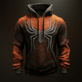 thumbnail image 1 of Nueva sudadera con capucha para hombre impresa en 3D con patrón de estampado de Spider Man de Marvel, sudadera con capucha de hip-hop callejero de moda, chaqueta deportiva e informal, 1 of 5