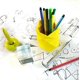 thumbnail image 3 of Creative Design Silicone Pen and Pencil Holder (Yellow), 3 of 4