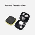 thumbnail image 2 of Eva Carrying Case for Earbuds,Portable EVA Headphone Case Storage Bag Organizer or Earphone, Earbud, Earpieces, SD Memory Card, Camera Chips (Yellow), 2 of 12