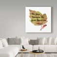 thumbnail image 3 of Trademark Fine Art 'Scripture Leaf 3' Canvas Art by Jean Plout, 3 of 3